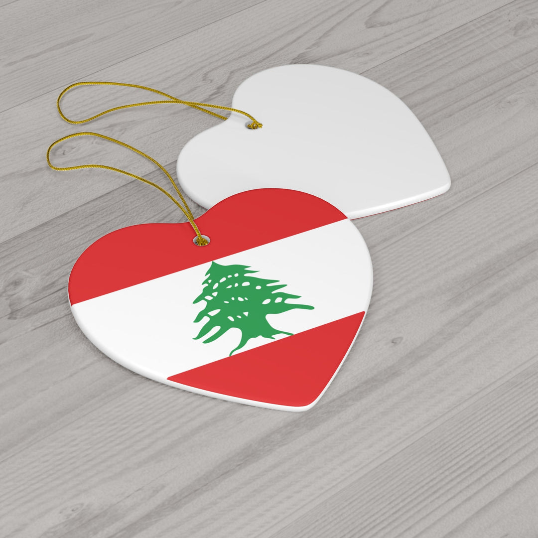 Lebanon Ceramic Ornament - Ezra's Clothing - Christmas Ornament