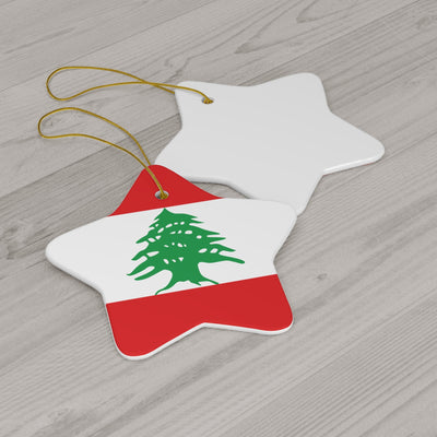 Lebanon Ceramic Ornament - Ezra's Clothing