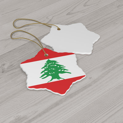 Lebanon Ceramic Ornament - Ezra's Clothing