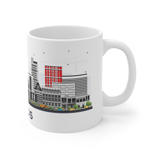 Leeds England Coffee Mug - Ezra's Clothing - Mug