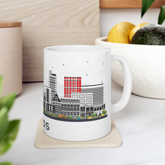 Leeds England Coffee Mug - Ezra's Clothing - Mug