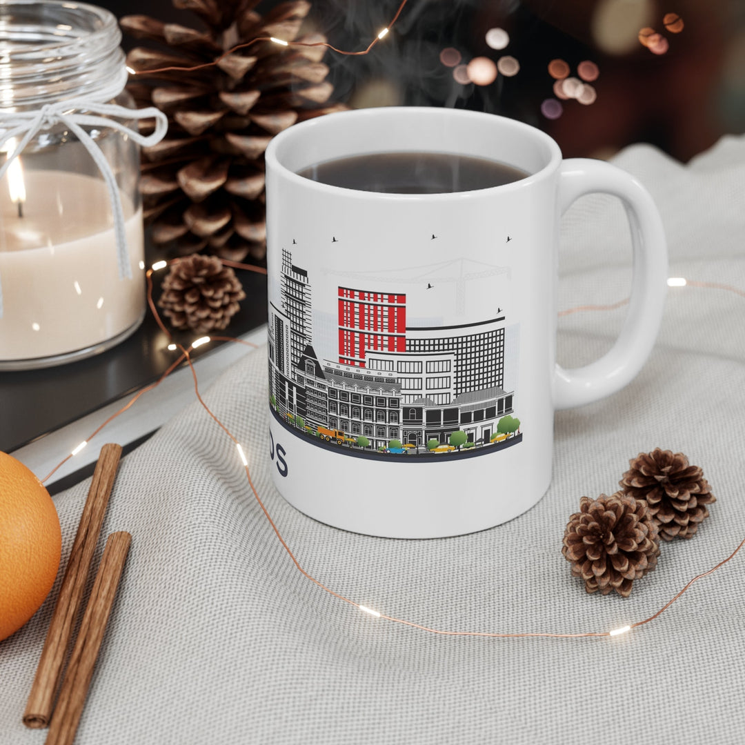 Leeds England Coffee Mug - Ezra's Clothing - Mug