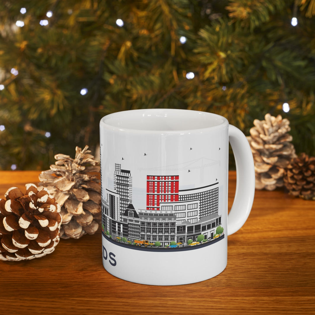 Leeds England Coffee Mug - Ezra's Clothing - Mug