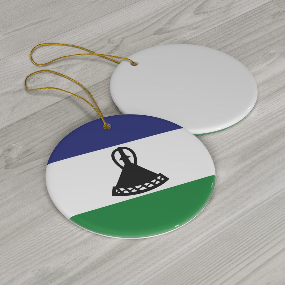 Lesotho Ceramic Ornament - Ezra's Clothing - Christmas Ornament