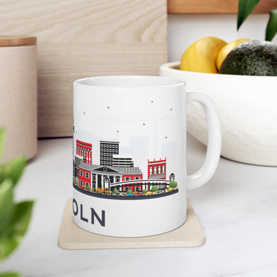 Lincoln Nebraska Coffee Mug - Ezra's Clothing
