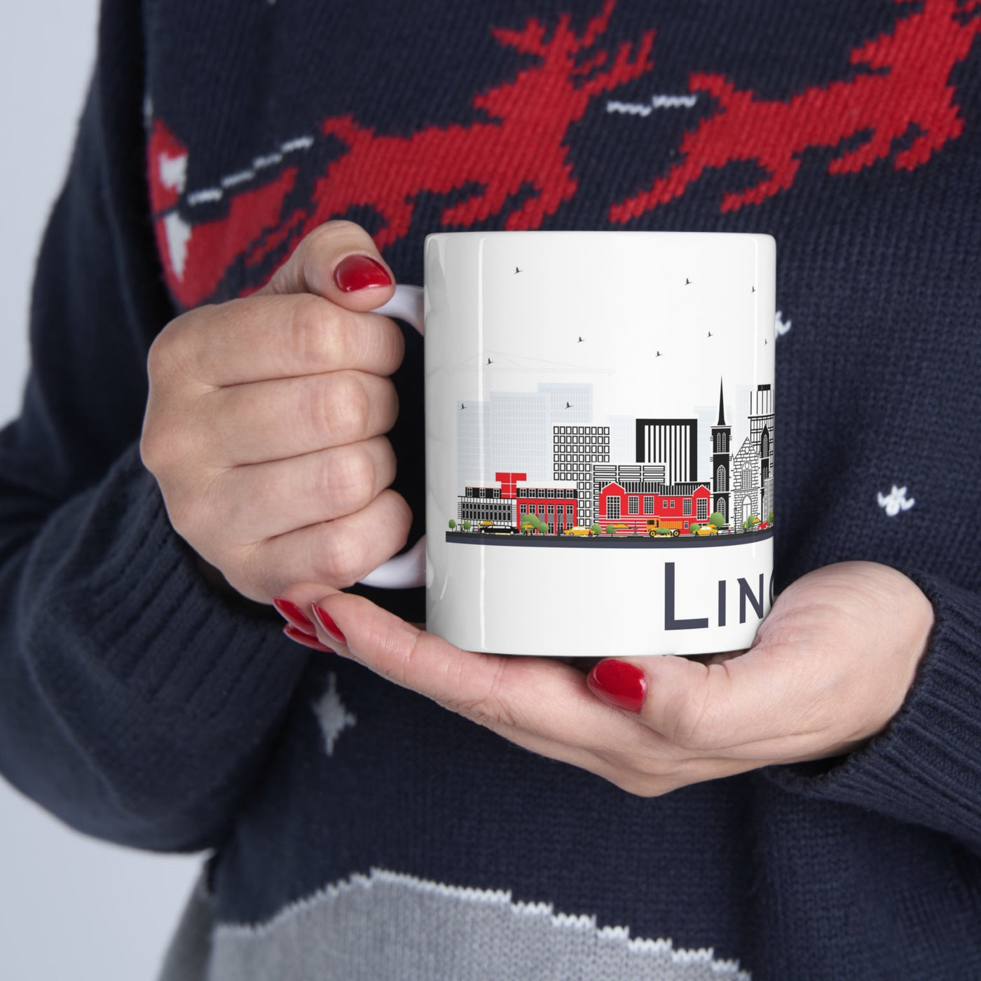 Lincoln Nebraska Coffee Mug - Ezra's Clothing