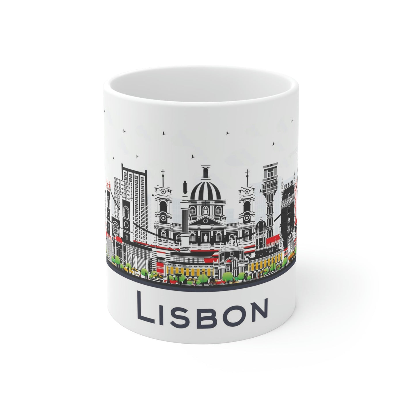 Lisbon Portugal Coffee Mug - Ezra's Clothing