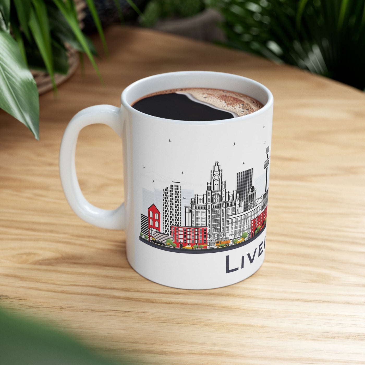 Liverpool England Coffee Mug - Ezra's Clothing