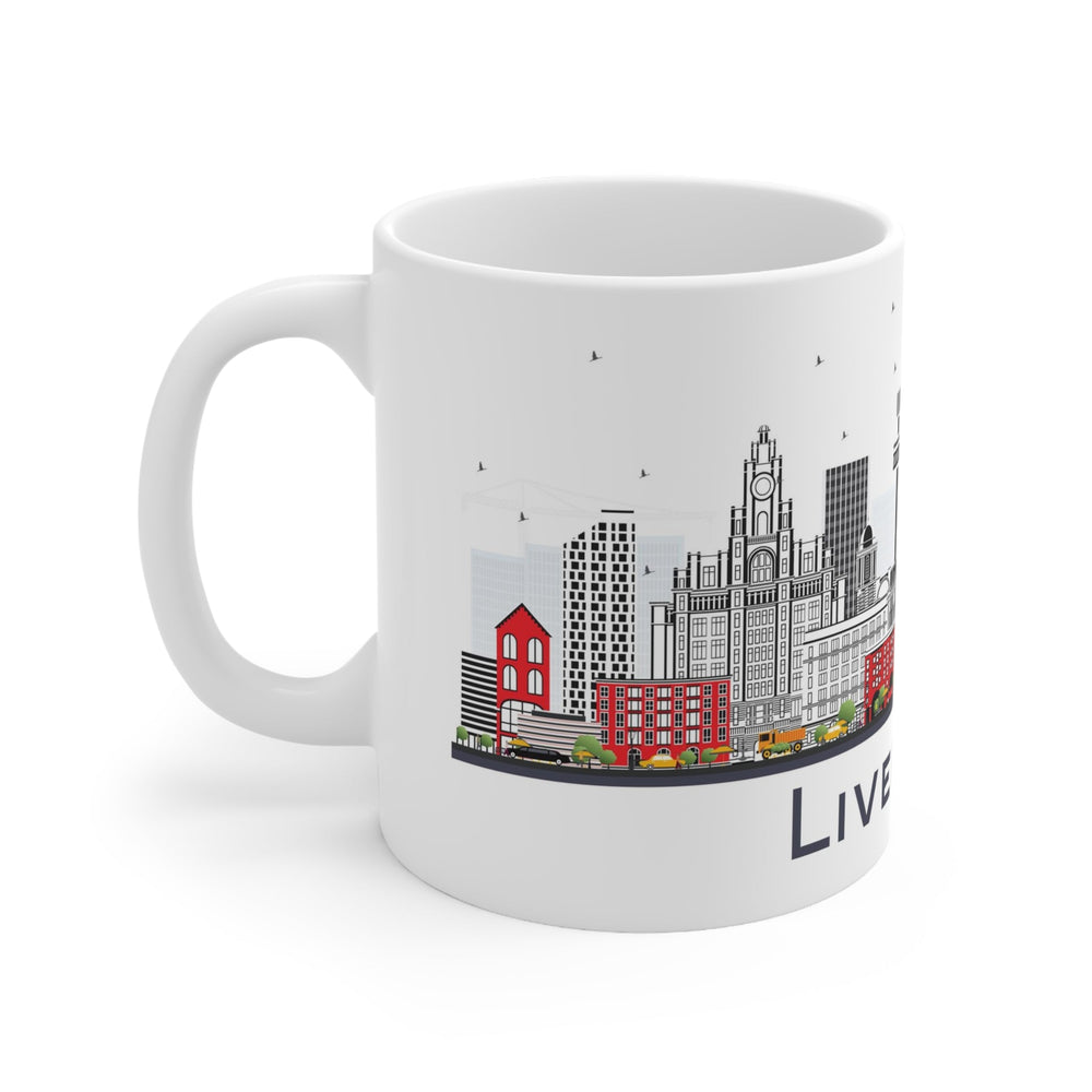 Liverpool England Coffee Mug - Ezra's Clothing - Mug