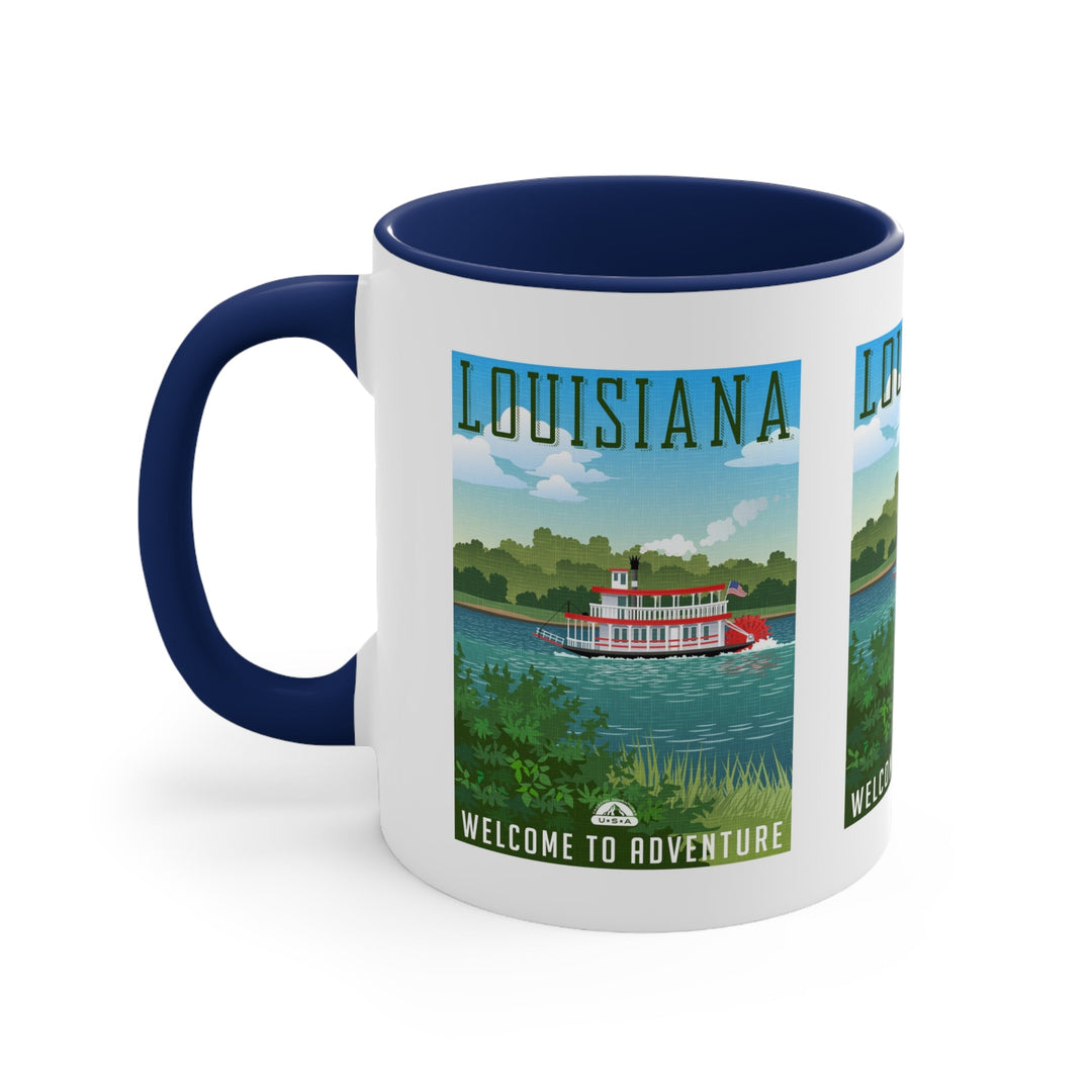 Louisiana Coffee Mug - Ezra's Clothing - Mug