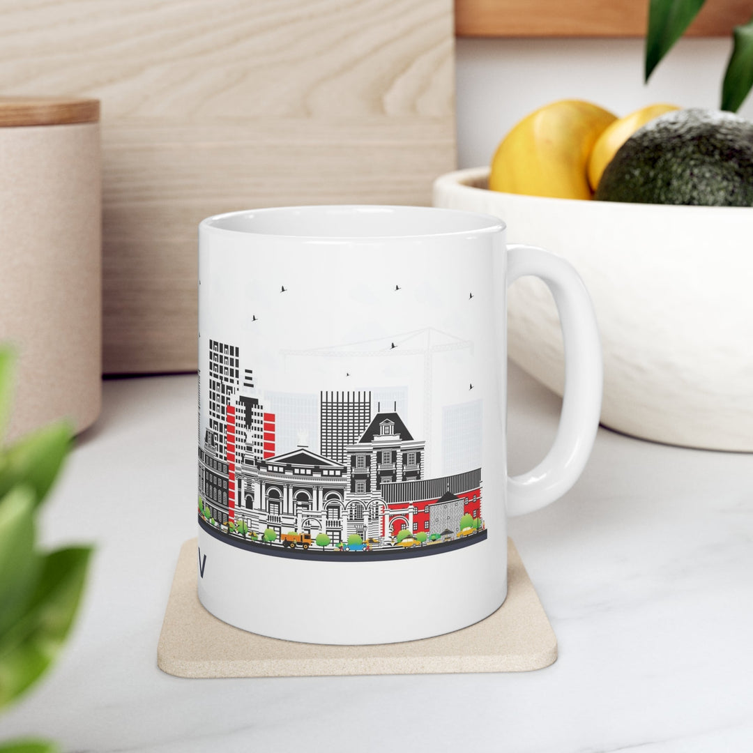 Lviv Ukraine Coffee Mug - Ezra's Clothing - Mug