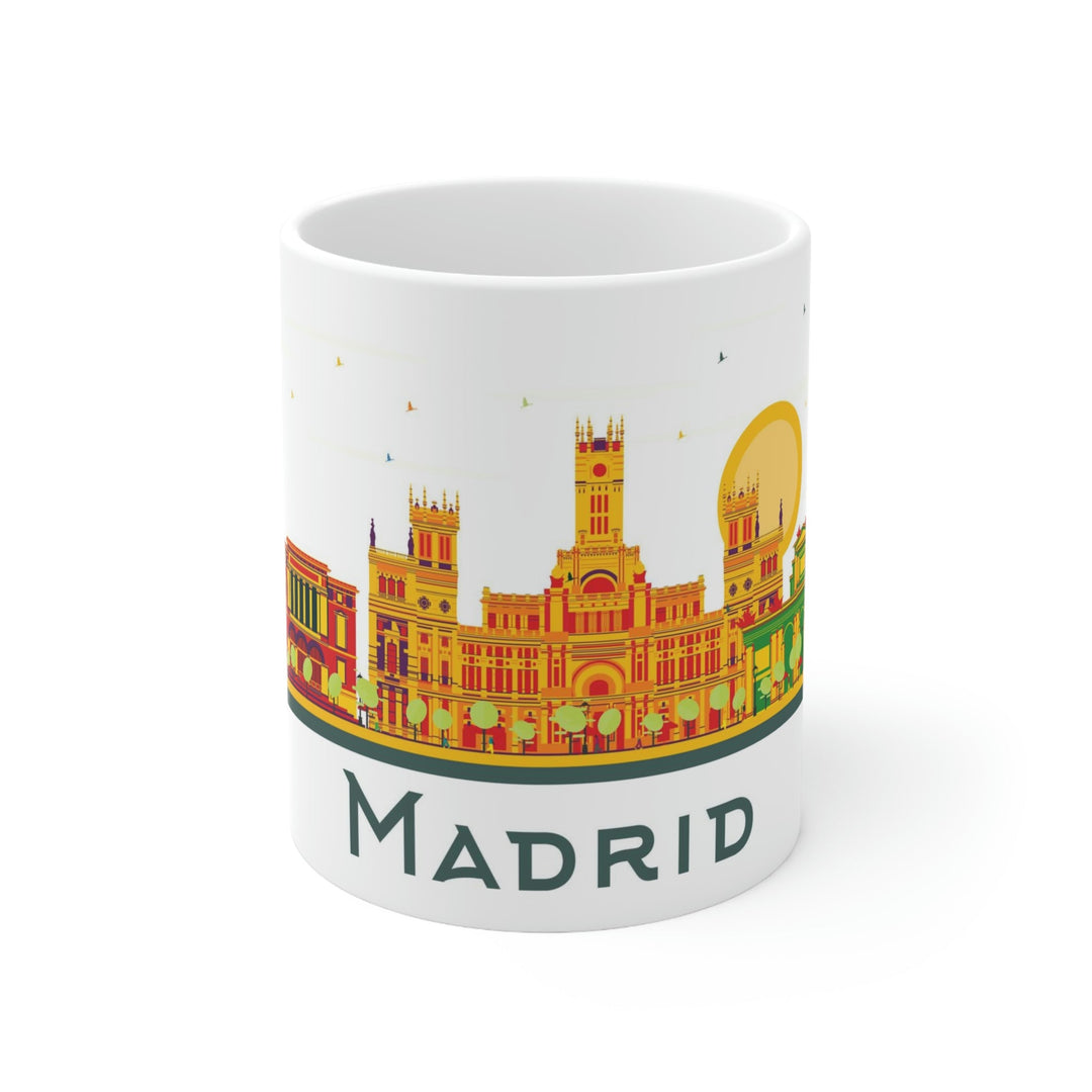Madrid Spain Coffee Mug - Ezra's Clothing - Mug