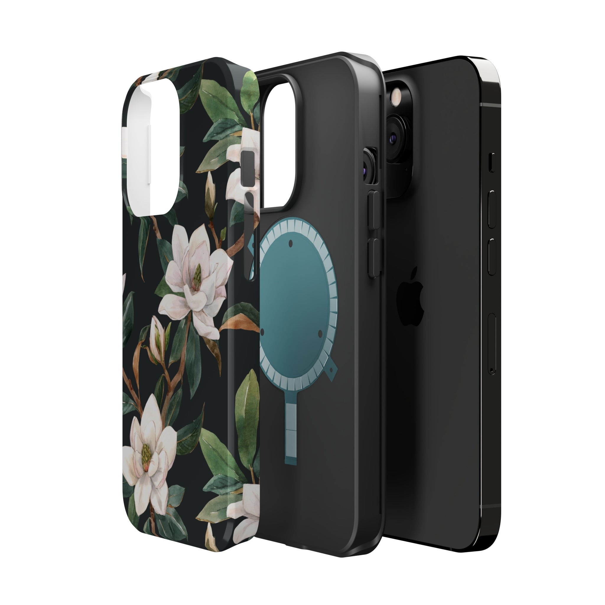 Magnolia Case - Magnetic Back - Ezra's Clothing - Magnetic Case