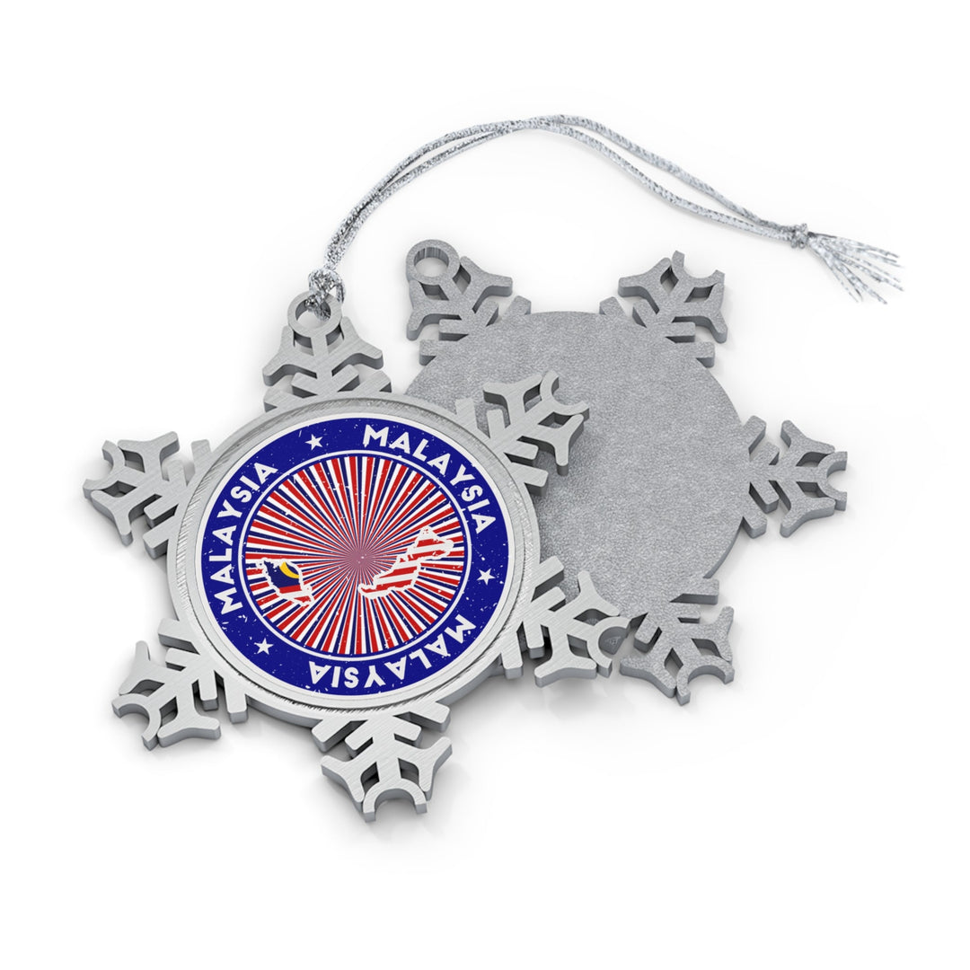 Malaysia Snowflake Ornament - Ezra's Clothing - Christmas Ornament