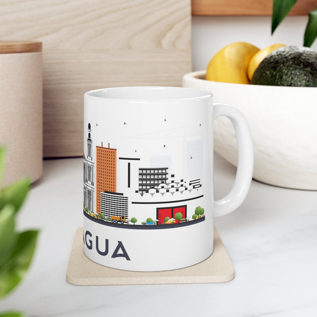 Managua Nicaragua Coffee Mug - Ezra's Clothing - Mug