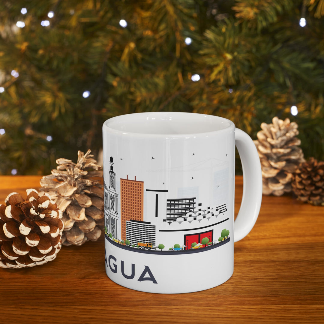 Managua Nicaragua Coffee Mug - Ezra's Clothing - Mug