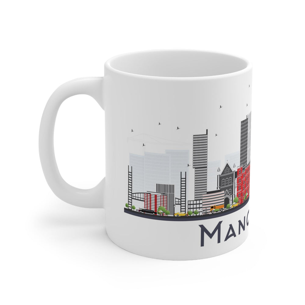 Manchester England Coffee Mug - Ezra's Clothing - Mug