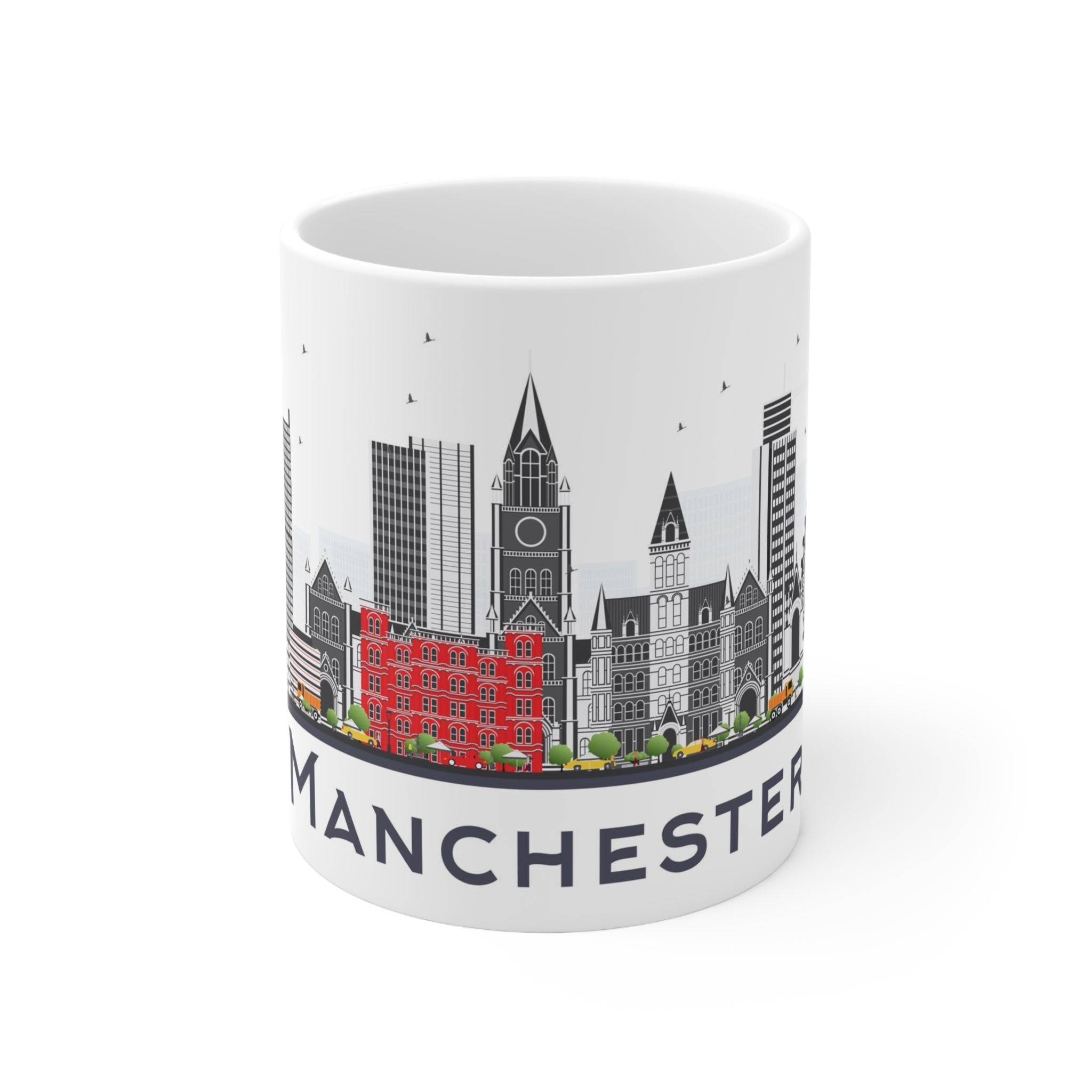 Manchester England Coffee Mug - Ezra's Clothing - Mug