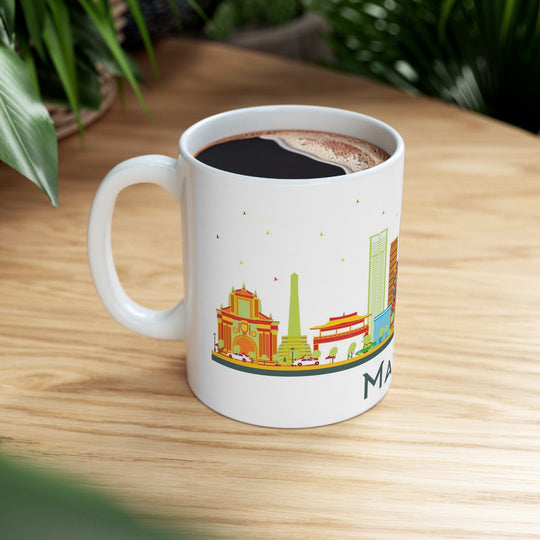 Manila Philippines Coffee Mug - Ezra's Clothing - Mug