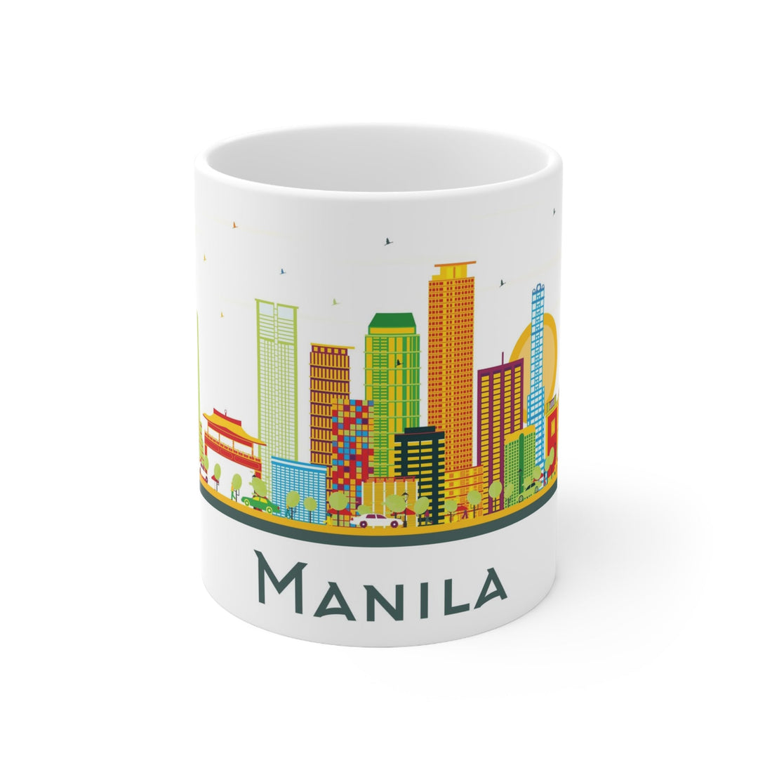 Manila Philippines Coffee Mug - Ezra's Clothing - Mug