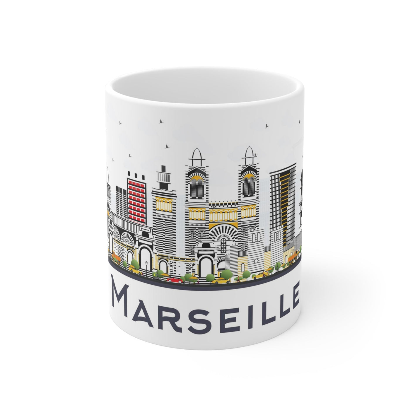 Marseille France Coffee Mug - Ezra's Clothing