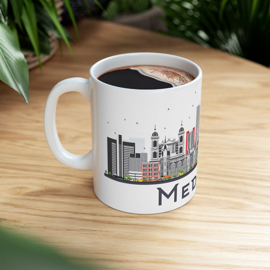 Medellin Colombia Coffee Mug - Ezra's Clothing - Mug