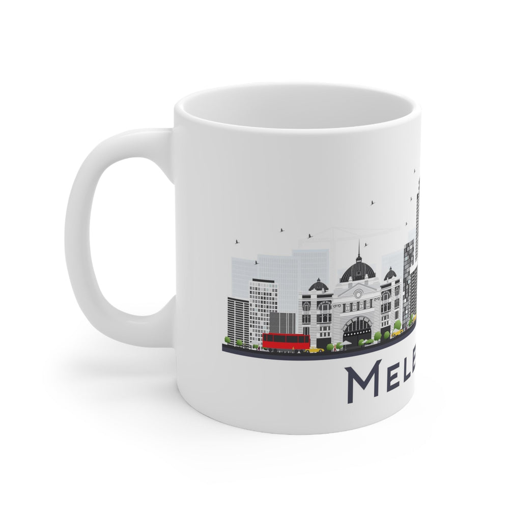 Melbourne Australia Coffee Mug - Ezra's Clothing - Mug