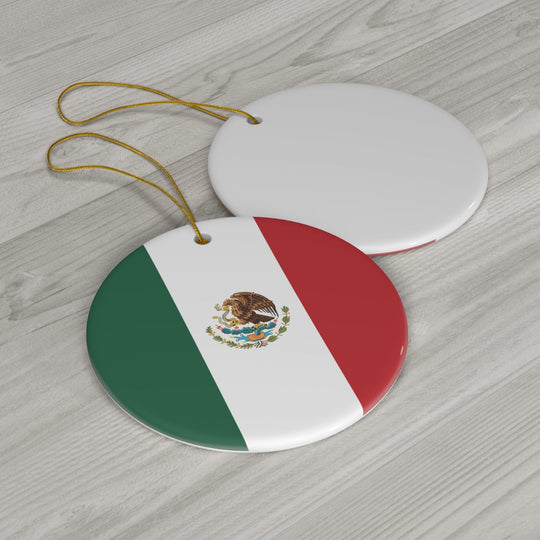 Mexico Ceramic Ornament - Ezra's Clothing - Christmas Ornament