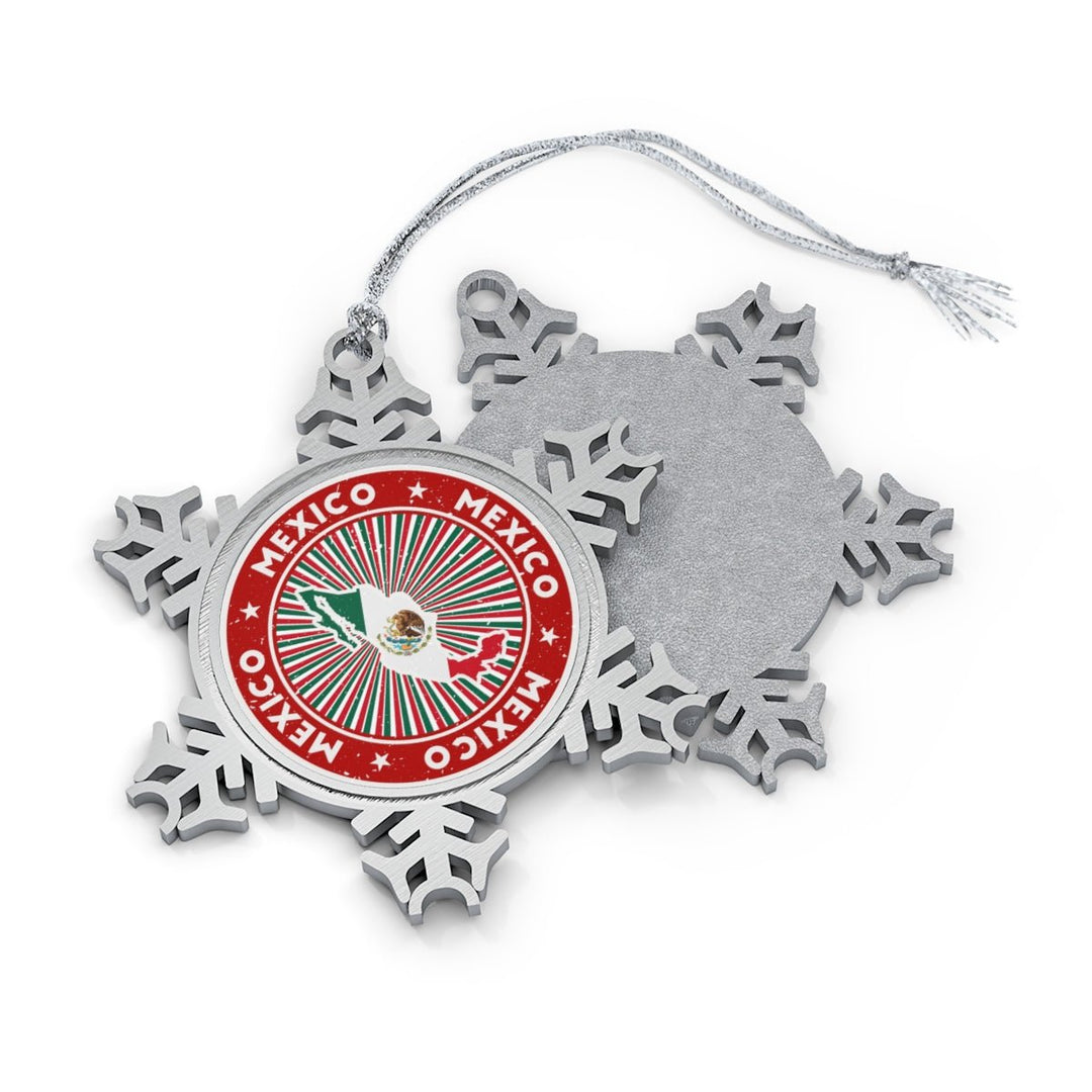 Mexico Snowflake Ornament - Ezra's Clothing - Christmas Ornament