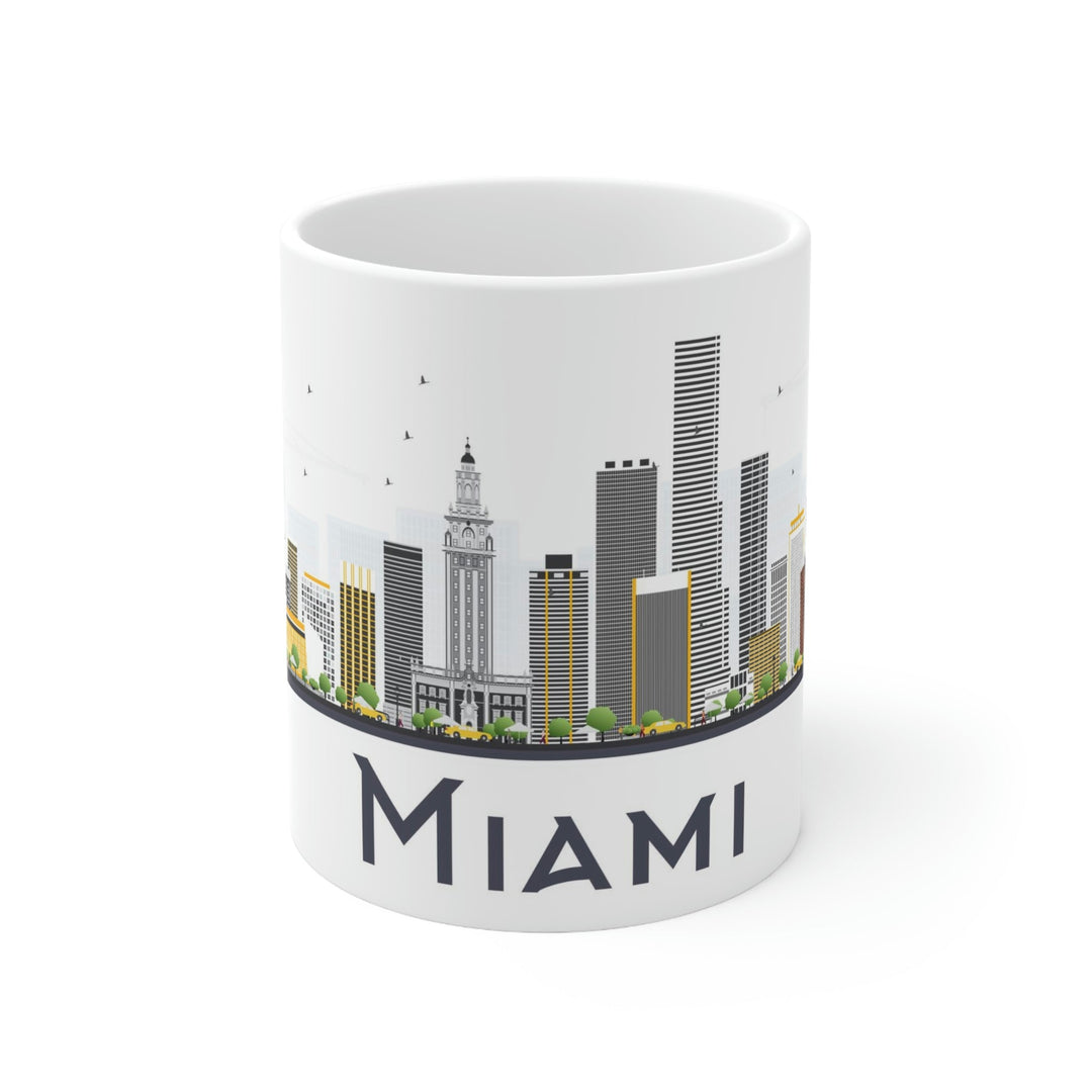 Miami Florida Coffee Mug - Ezra's Clothing - Mug