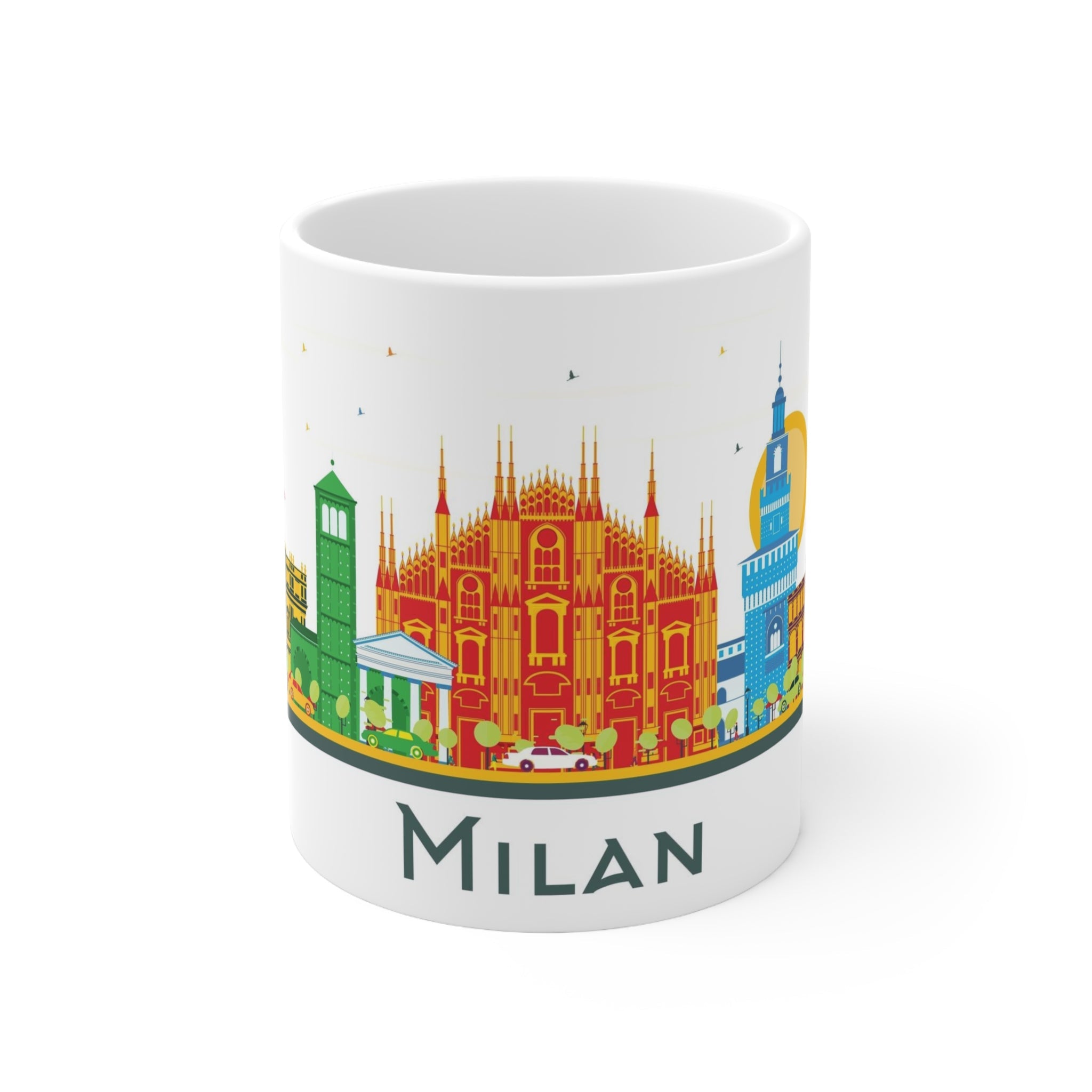 Milan Italy Coffee Mug - Ezra's Clothing - Mug