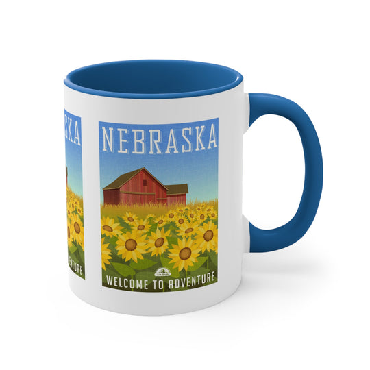 Nebraska Coffee Mug - Ezra's Clothing - Mug