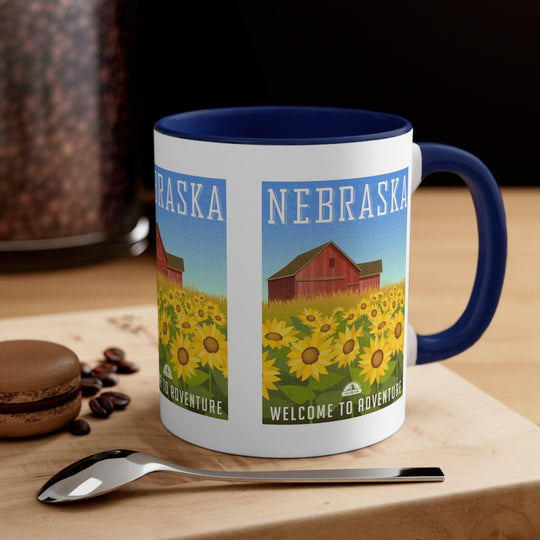 Nebraska Coffee Mug - Ezra's Clothing - Mug