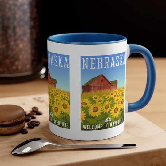 Nebraska Coffee Mug - Ezra's Clothing - Mug
