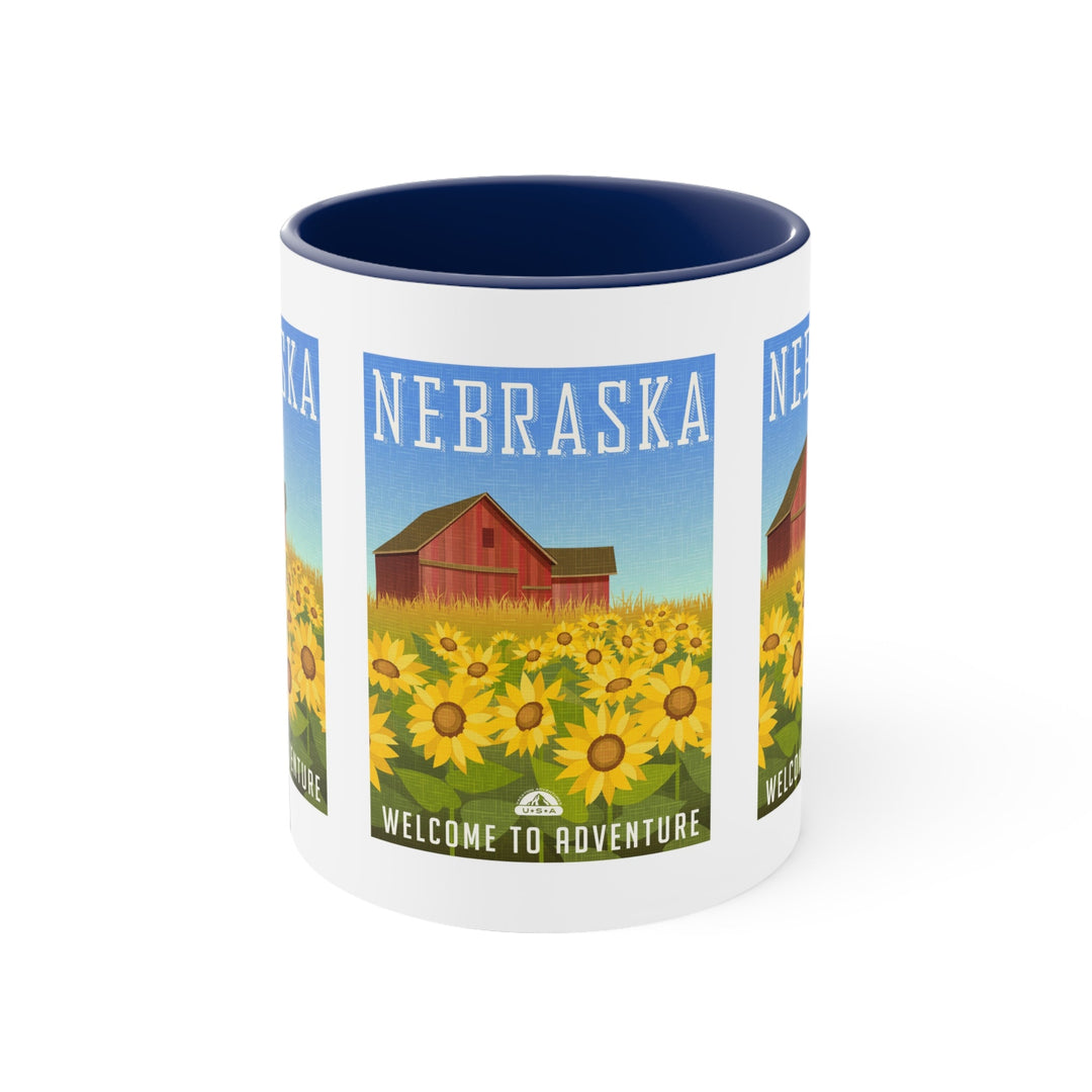 Nebraska Coffee Mug - Ezra's Clothing - Mug