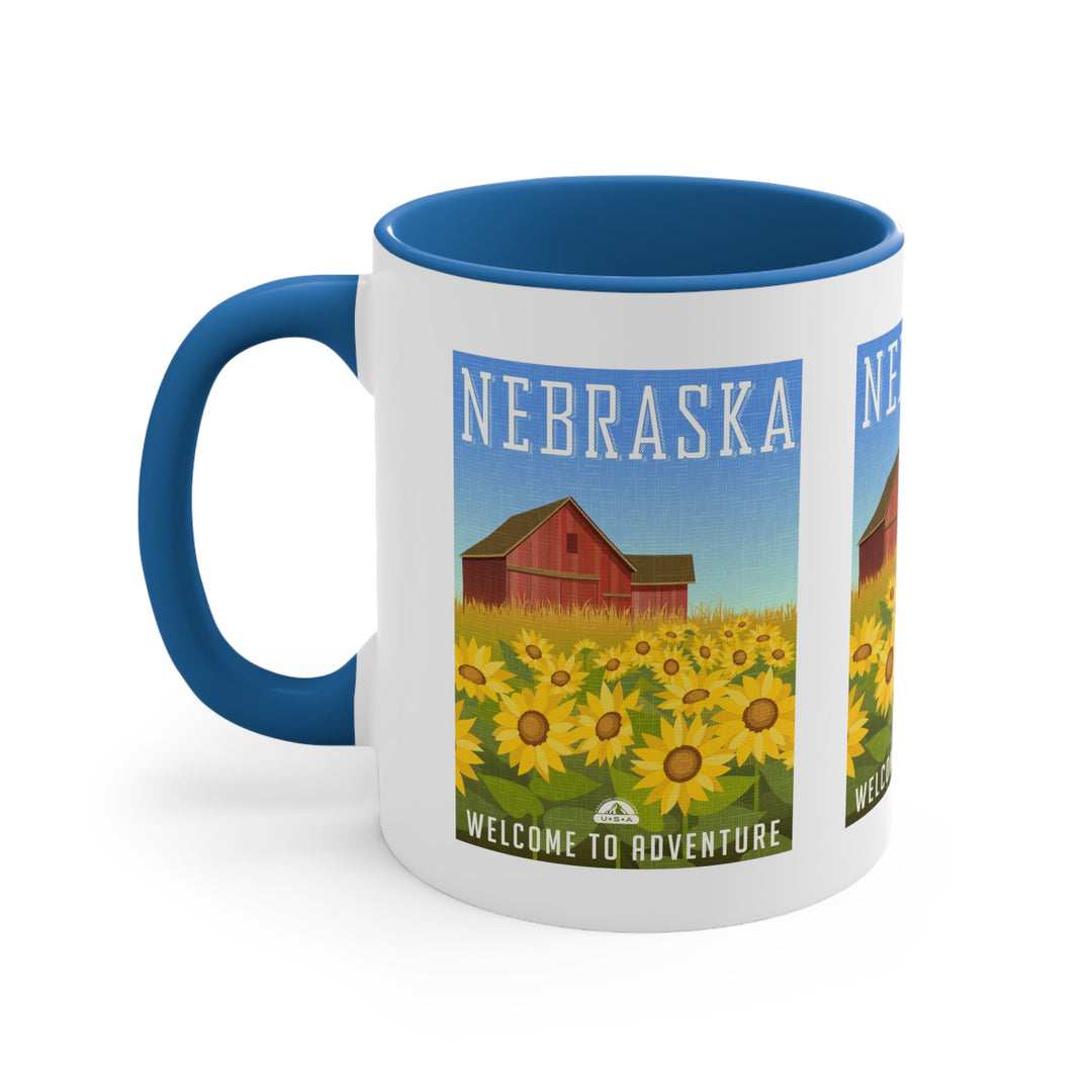 Nebraska Coffee Mug - Ezra's Clothing - Mug