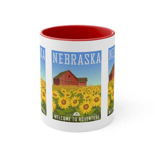 Nebraska Coffee Mug - Ezra's Clothing - Mug