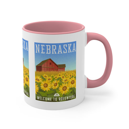 Nebraska Coffee Mug - Ezra's Clothing - Mug