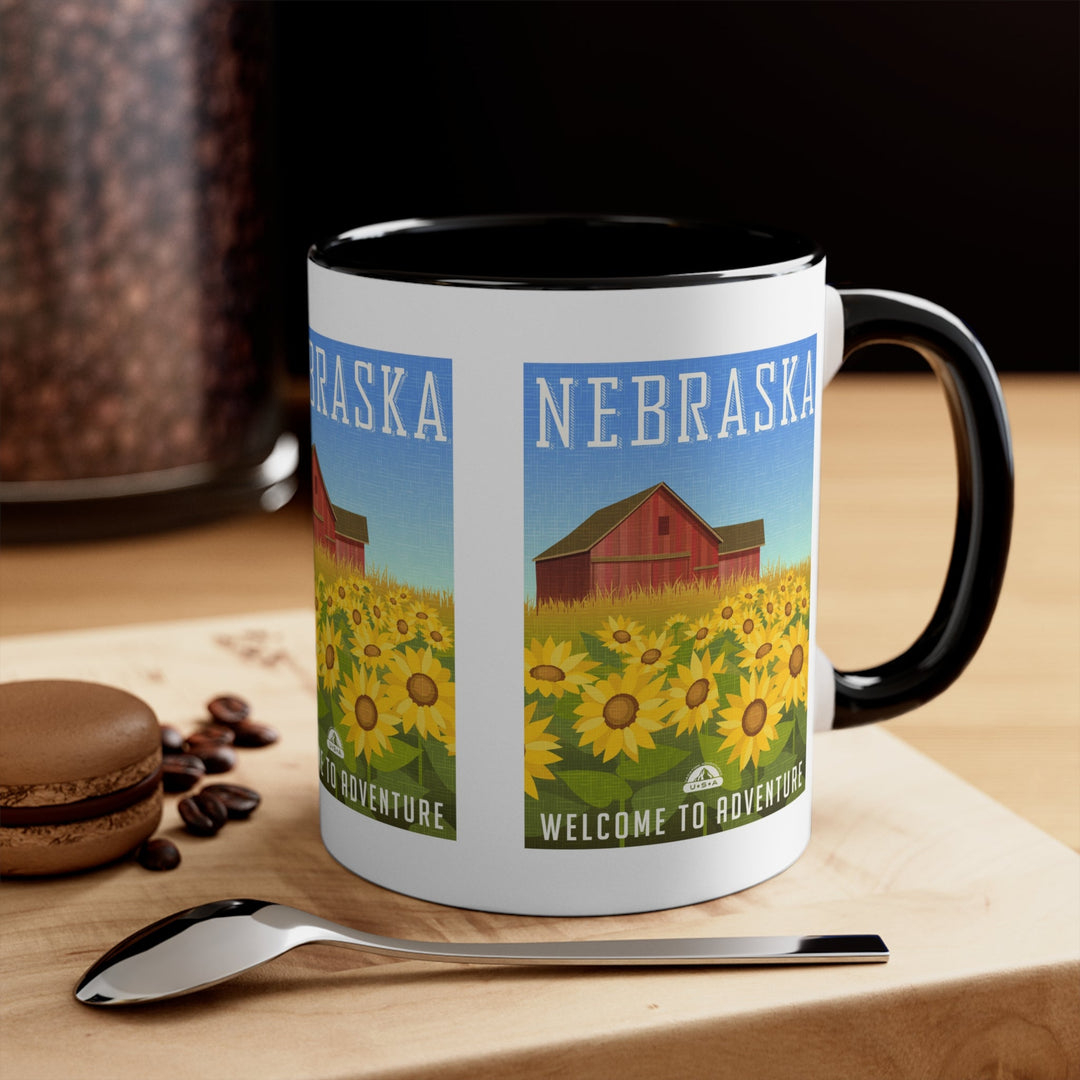 Nebraska Coffee Mug - Ezra's Clothing - Mug