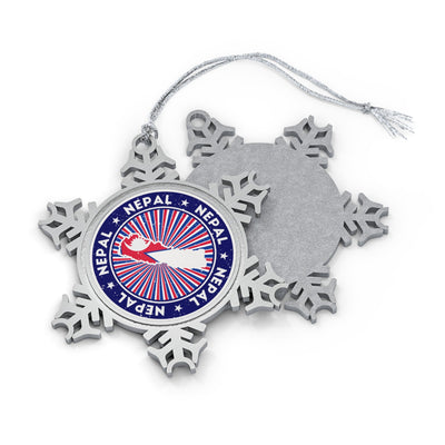 Nepal Snowflake Ornament - Ezra's Clothing