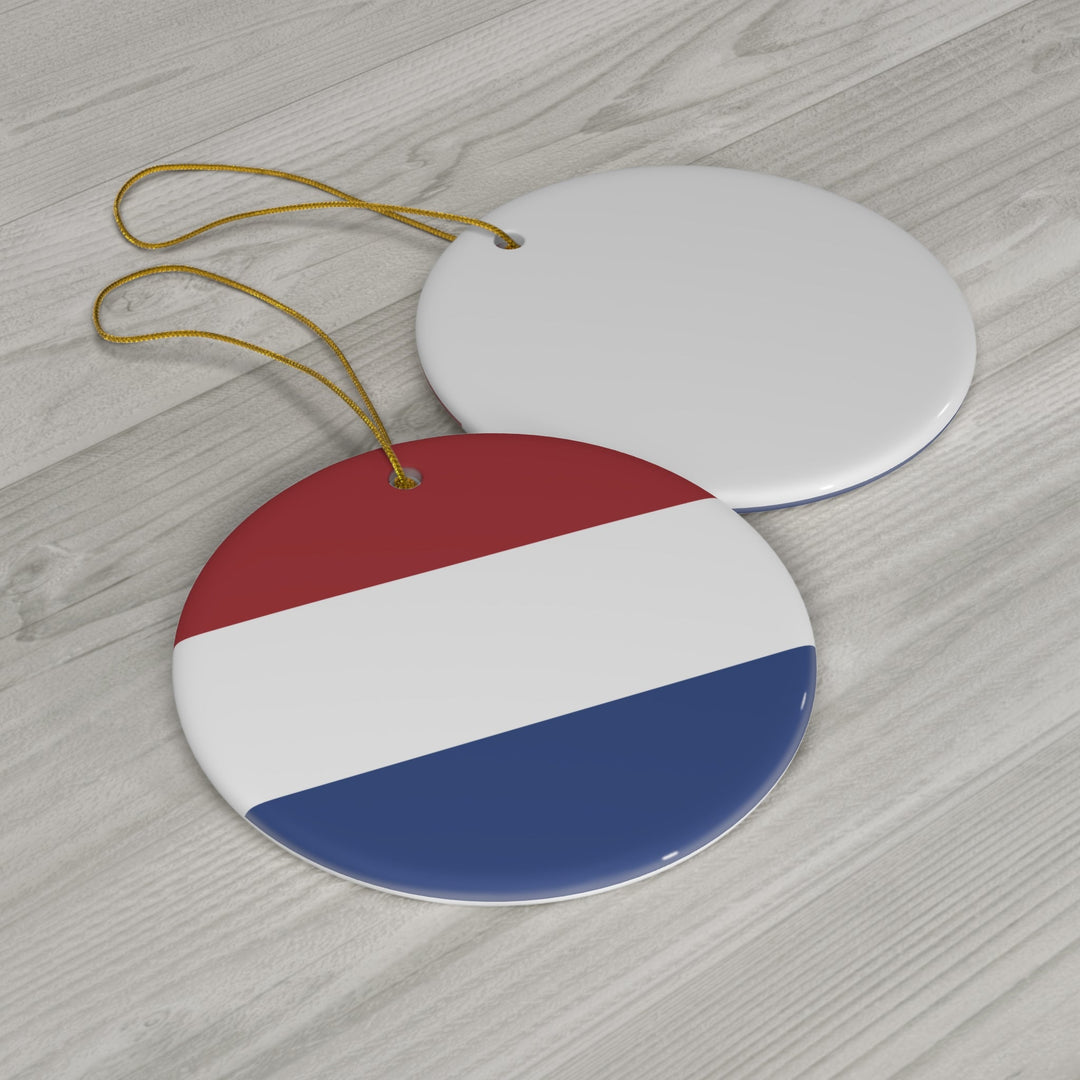 Netherlands Ceramic Ornament - Ezra's Clothing - Christmas Ornament