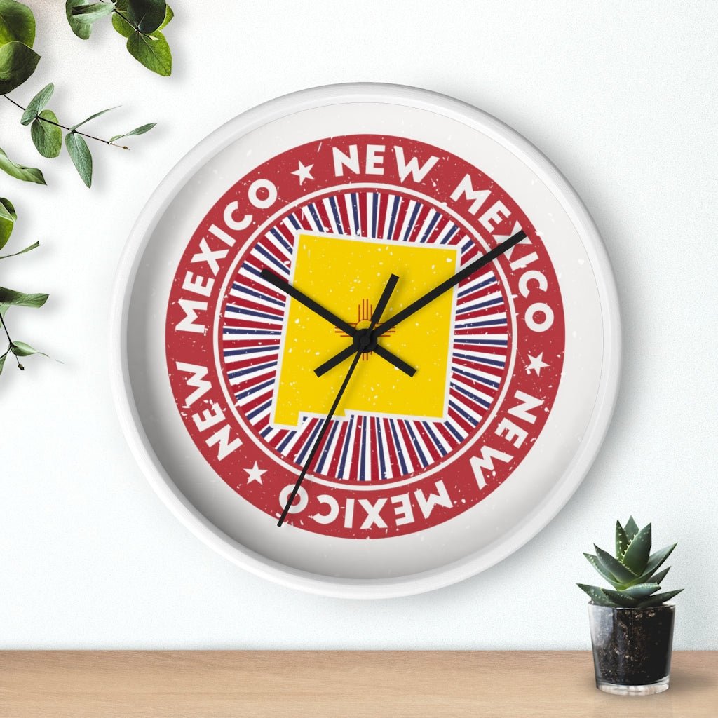 New Mexico Wall Clock - Ezra's Clothing