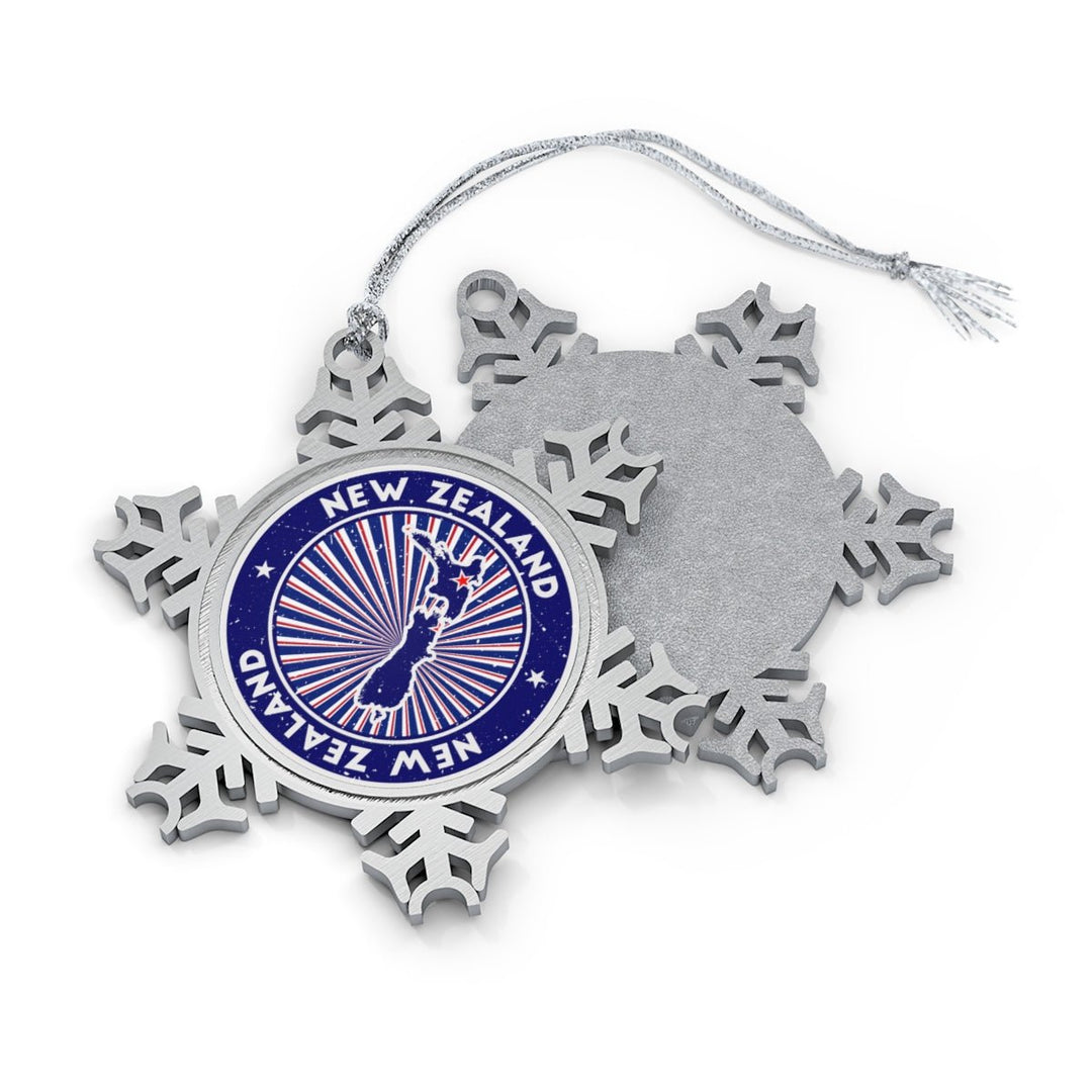 New Zealand Snowflake Ornament - Ezra's Clothing - Christmas Ornament