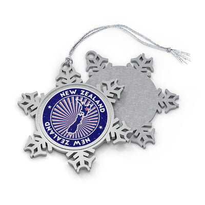New Zealand Snowflake Ornament - Ezra's Clothing