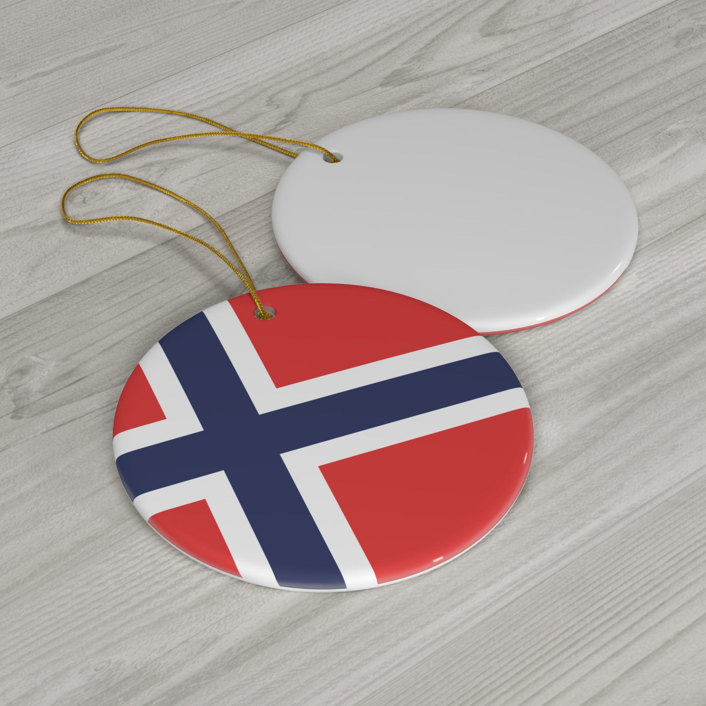 Norway Ceramic Ornament - Ezra's Clothing