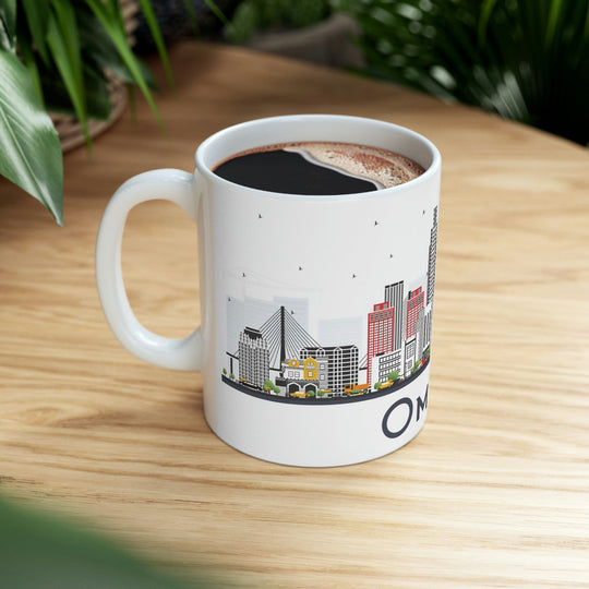 Omaha Nebraska Coffee Mug - Ezra's Clothing - Mug