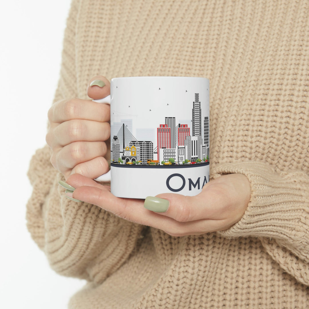 Omaha Nebraska Coffee Mug - Ezra's Clothing - Mug