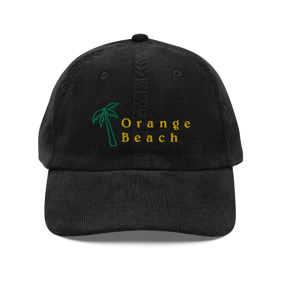 Orange Beach Vintage Corduroy Cap - Ezra's Clothing - Hats