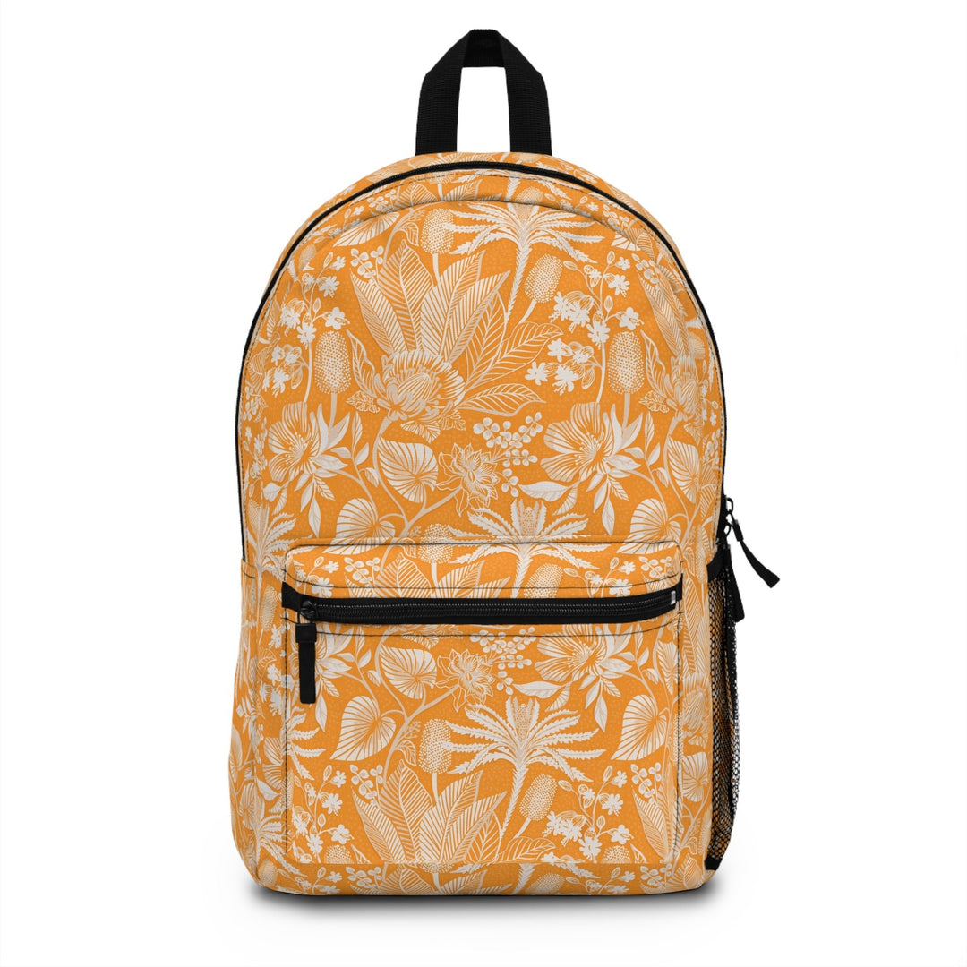 Orange Tropics Backpack - Ezra's Clothing - Backpacks
