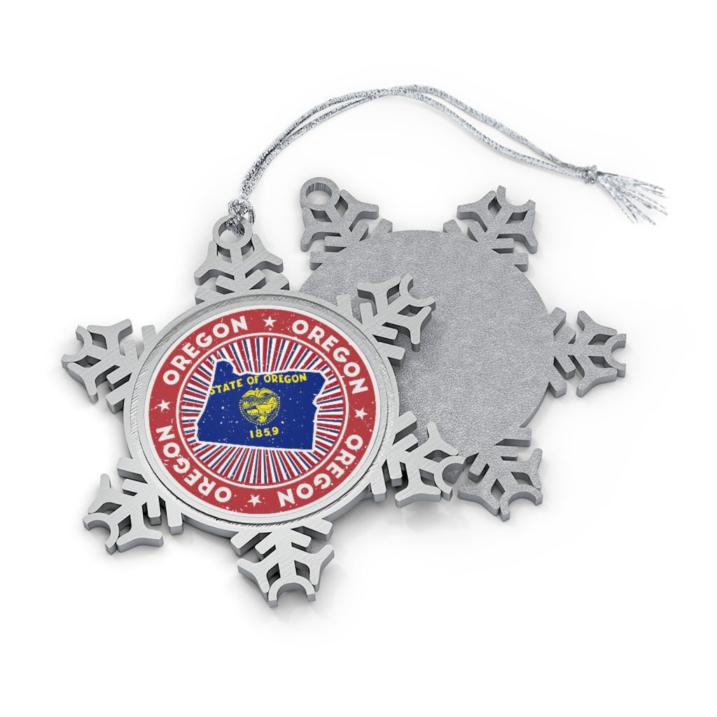 Oregon Snowflake Ornament - Ezra's Clothing